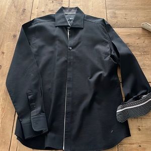 Stone Rose black button down